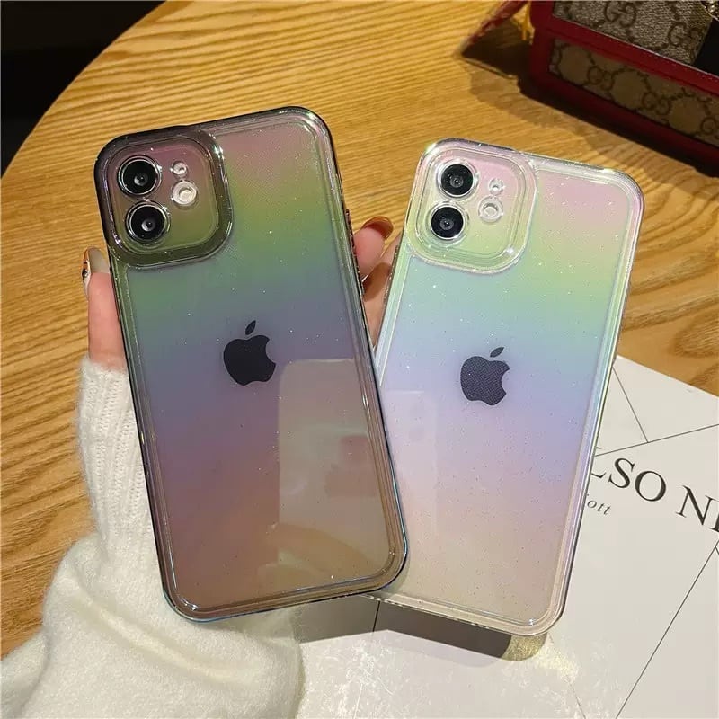 トレンド ばっちり クリアiphoneケース Iphoneカバー スマホケース 韓国風雑貨 プチプラ オーロラ ラメ 夢かわいい スケルトン 半透明 個性的 半透明 Lamitte Deco トレンド 韓国ファッション ショップ Base店