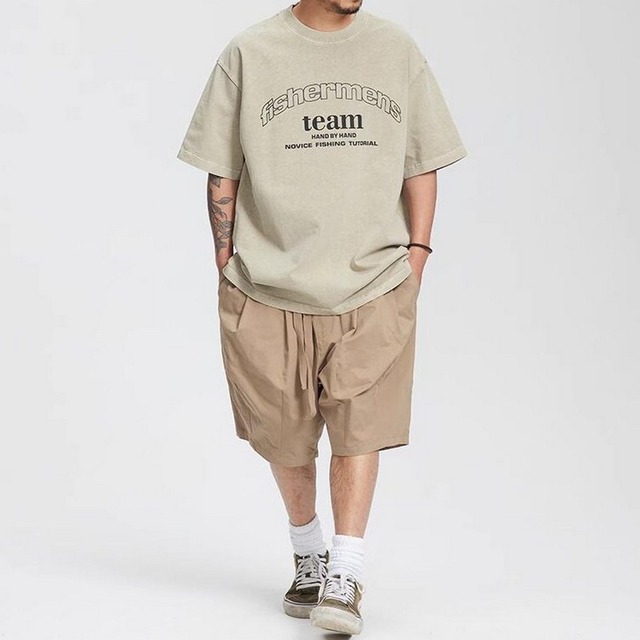 フロントプリントTシャツ　A4208