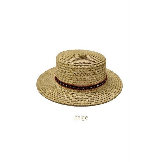【 Bymimi / 予約 】Handmade straw cap