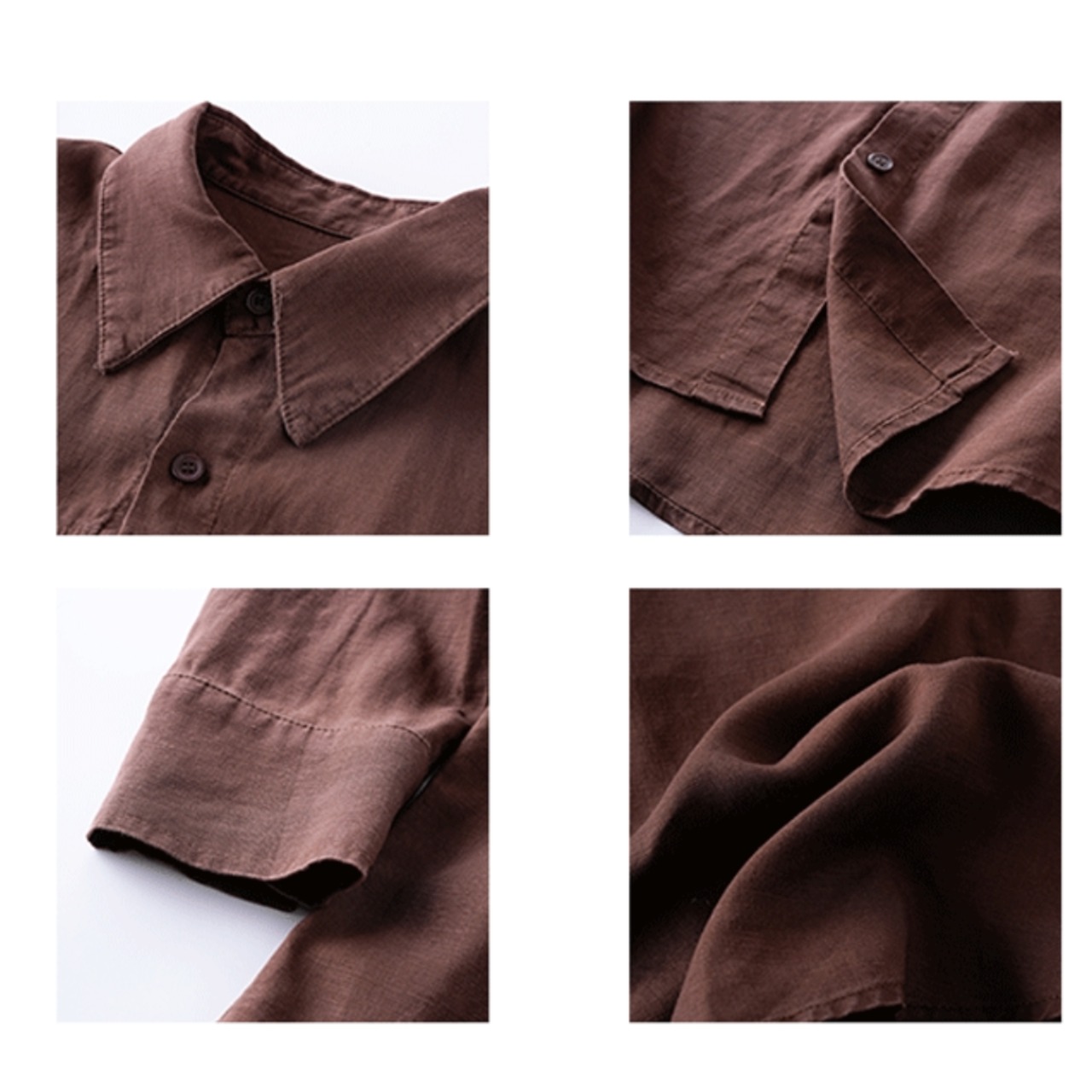 Front Panel Relaxed Shirt TB2546・画像6