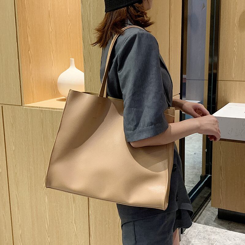 大容量バッグレディースバッグ2020ニューウェーブサマーインワイルドショルダーバッグネットレッドファッションポータブルトートバッグ Tiancai_Wing_Bag0124656