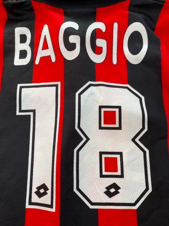 元イタリア代表 ロベルト バッジョ ACミラン 選手支給 ホーム  