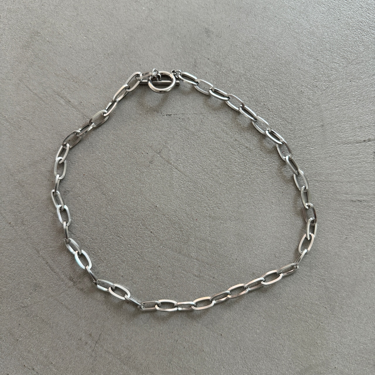 chain design necklace/silver