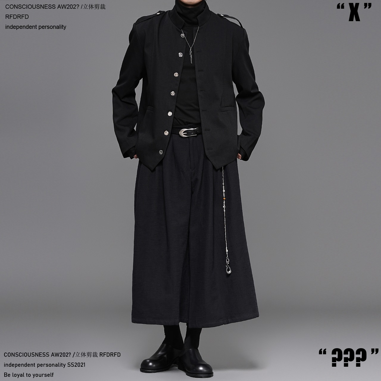 RFDRFD 26AW ネオ オリエンタル スタンドカラーブレザー