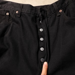 Mint 40×30 Levi’s 501-0660 USA 97年 サルファーブラックデニムパンツ リーバイス