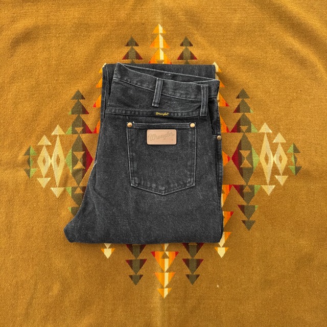 Wrangler 13MWZ PB" Black jeans made in USA/W30