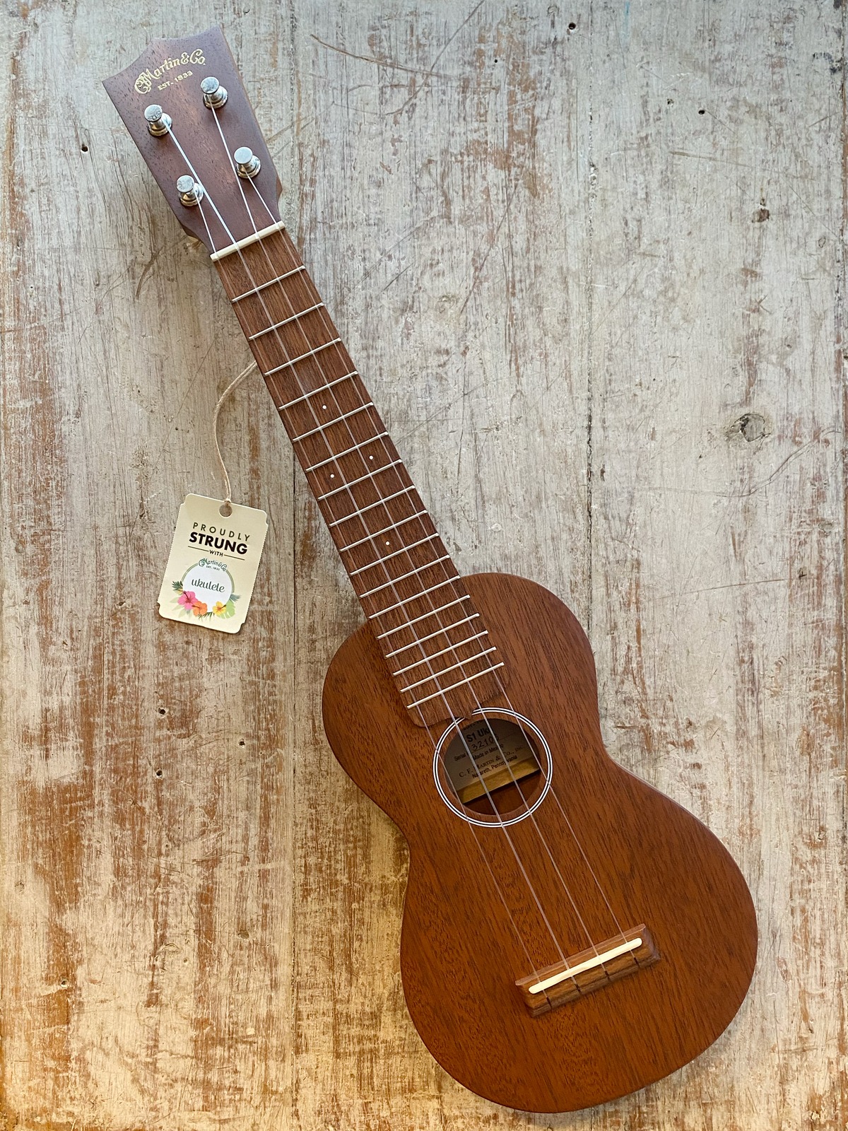 Martin マーティン ウクレレ S1 Uke ソプラノ マホガニー単板 