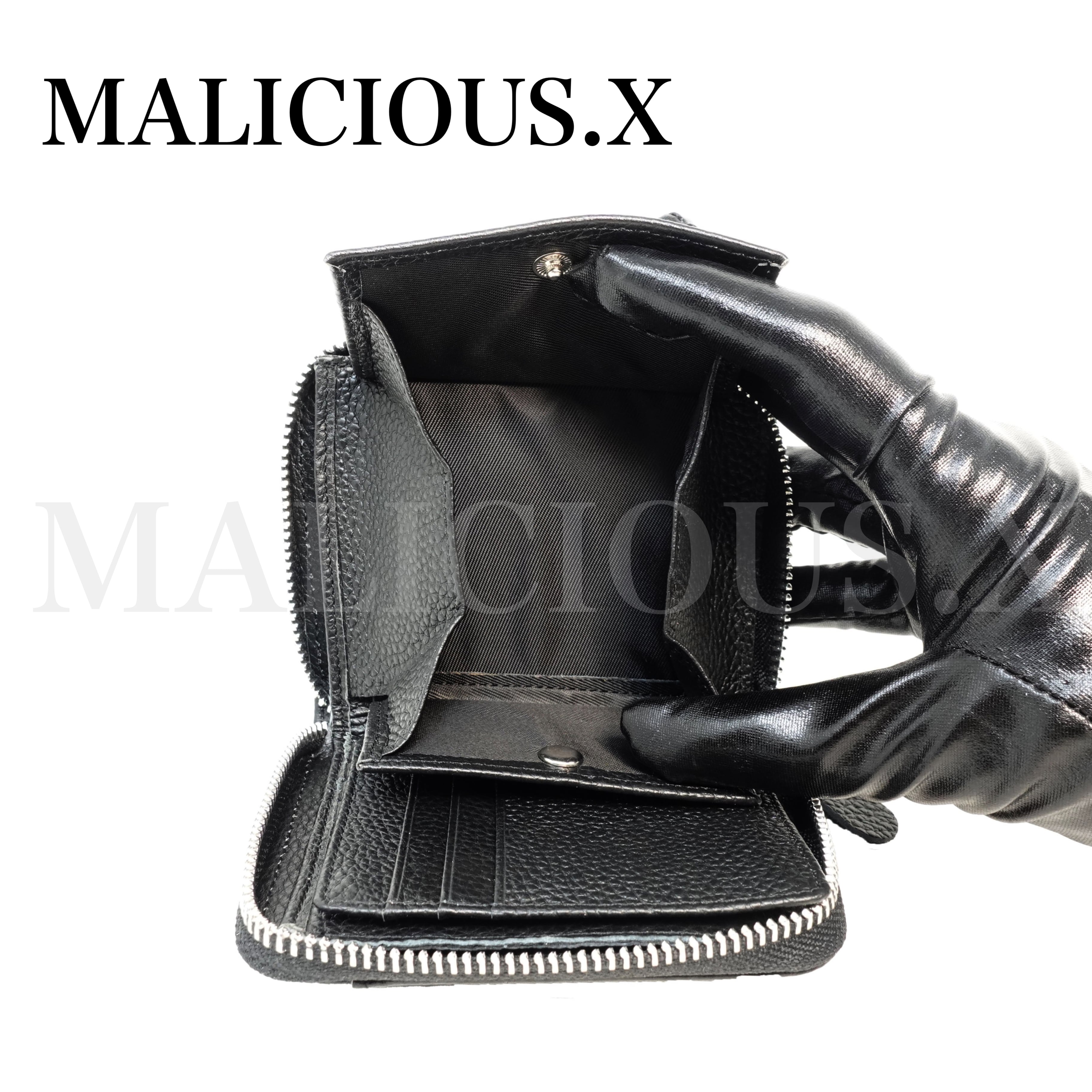 Eye folding wallet /Gray | MALICIOUS.X