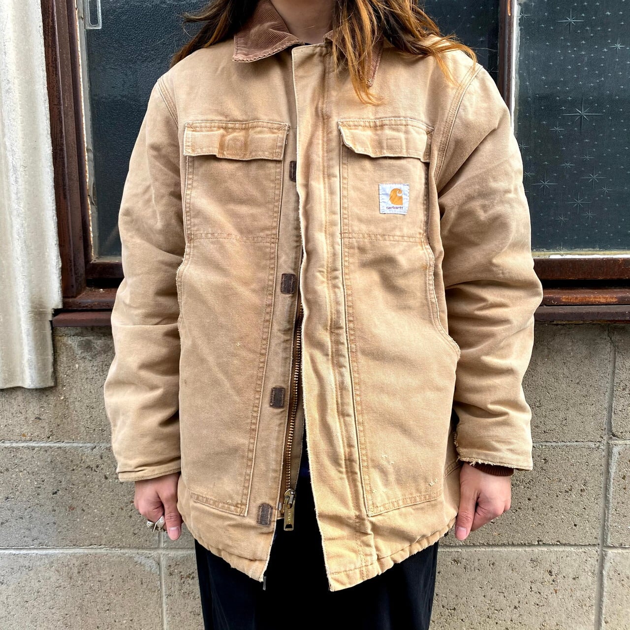 80年代 ビンテージ USA製 Carhartt カーハート トラディショナルコート