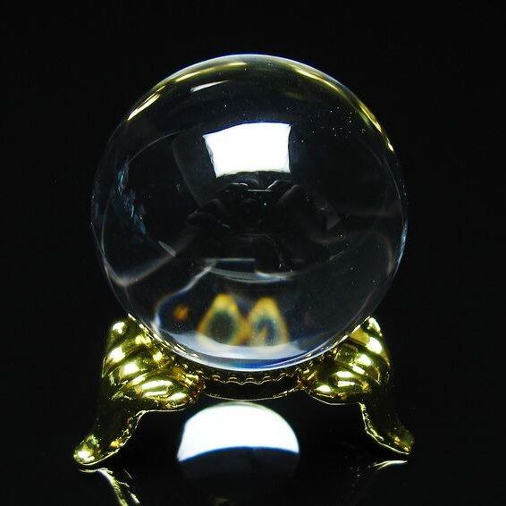 水晶 丸玉 30mm 一点物 141-7681