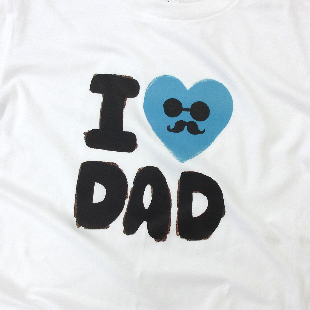 I LOVE DAD Tシャツ ms100 父の日 お祝い メッセージ ギフト プレゼント