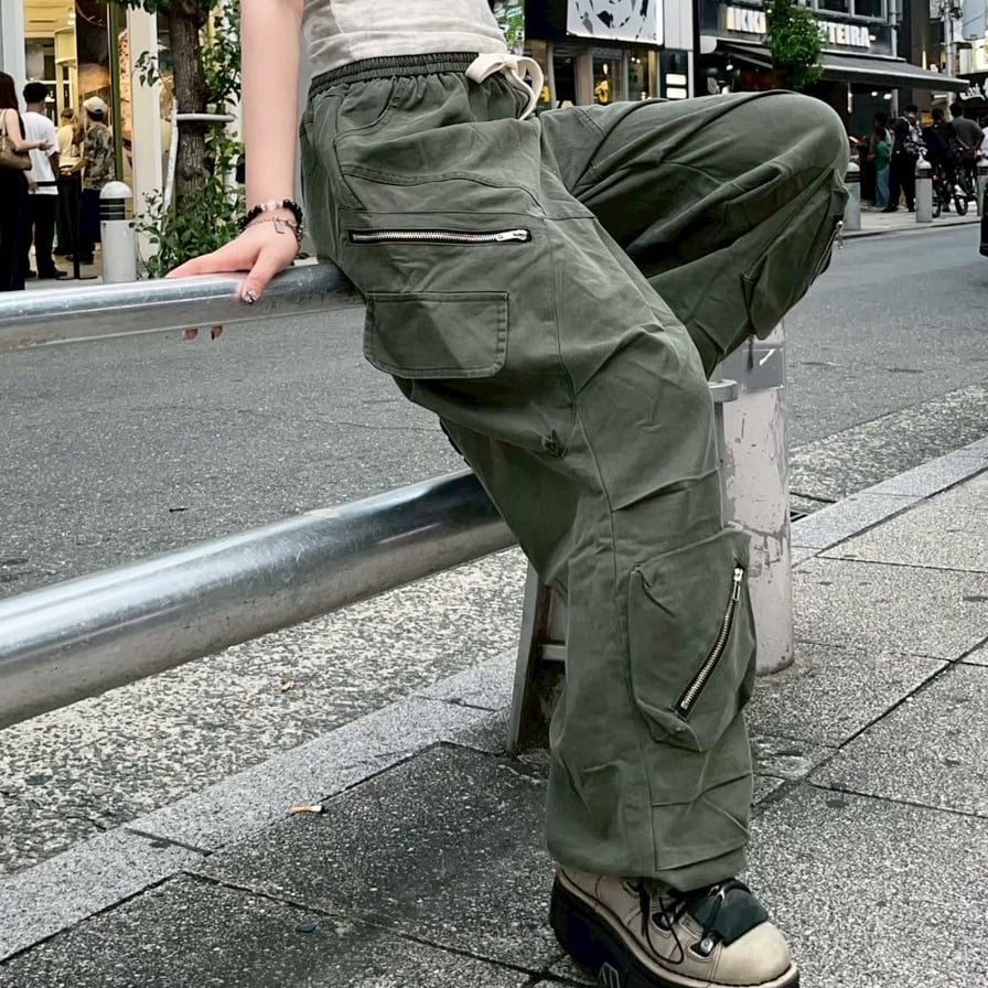 Oblique Pock ZIPパンツ | VOLCAN&APHRODITE