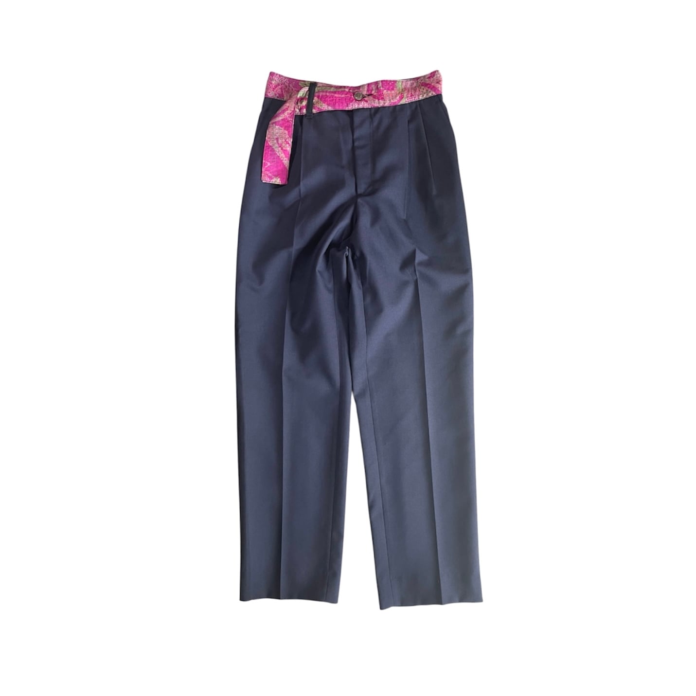 CHANGES / SASHIKO easy SLAKS/ red multi