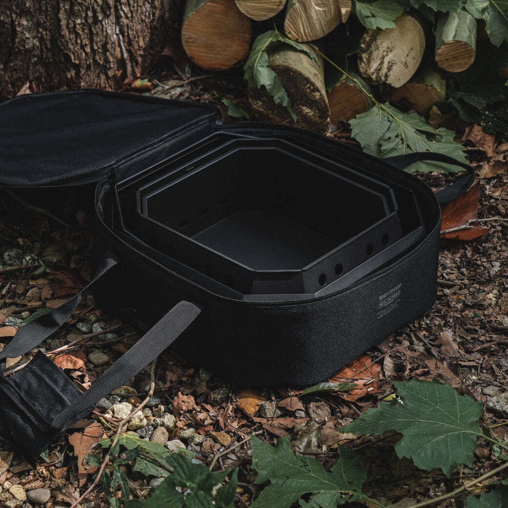 CARGO CONTAINER FIRE PIT MAX | OLIVE OUTDOOR EQUIPMENT