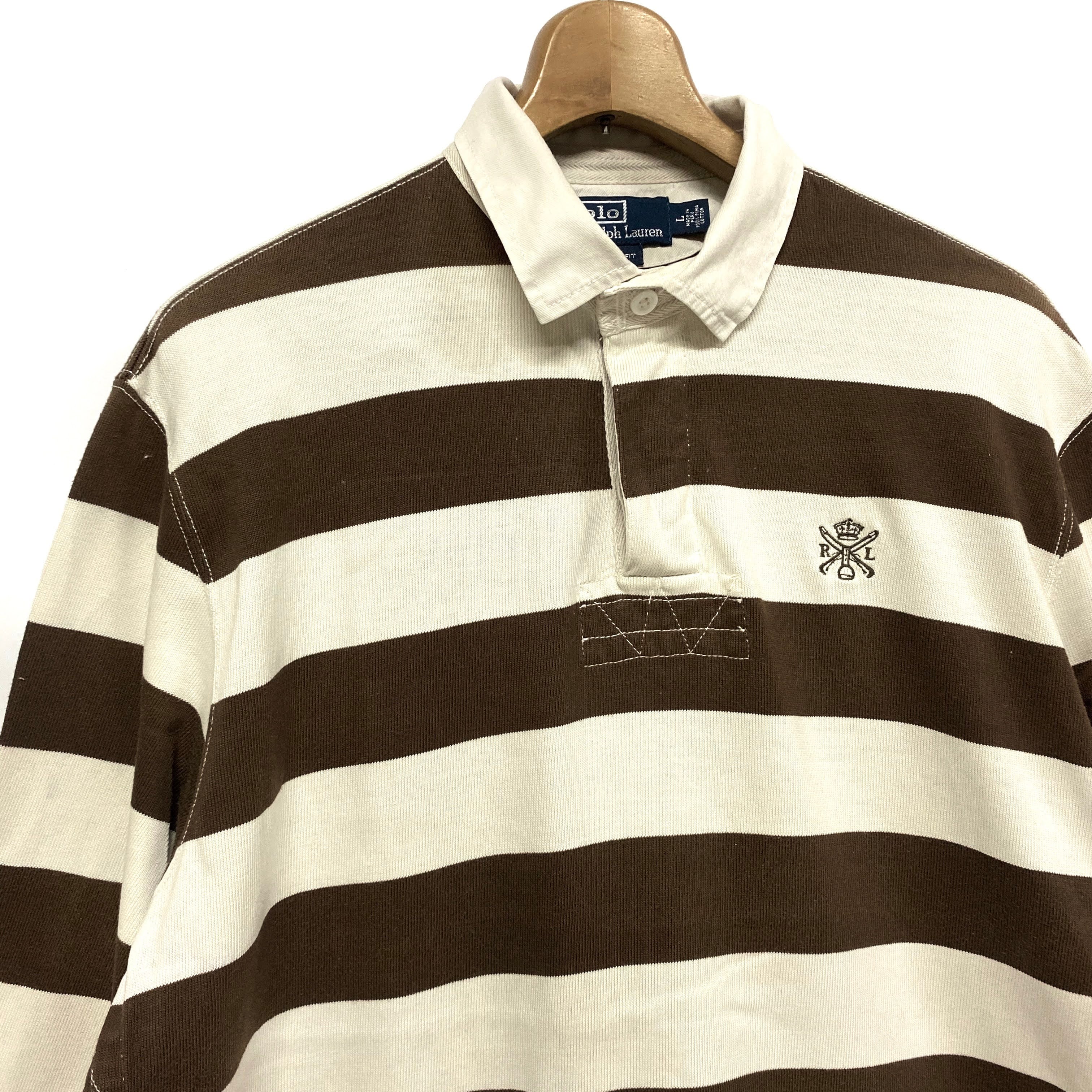 Polo by Ralph Lauren ポロバイラルフローレン 長袖 ボーダー ラガー