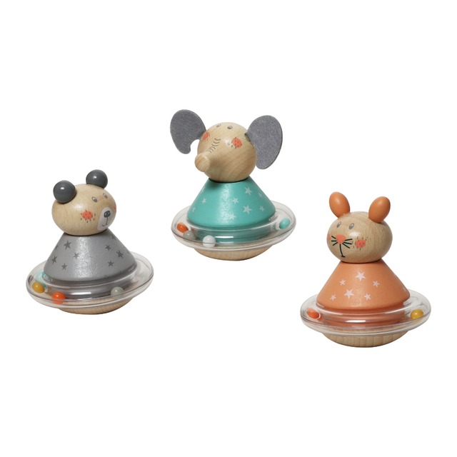 Adnil LAND アドニルランド | くるくる回る姿が可愛い ROLY POLY ロリー ポリー 木のおもちゃ 木製 ベビー 玩具