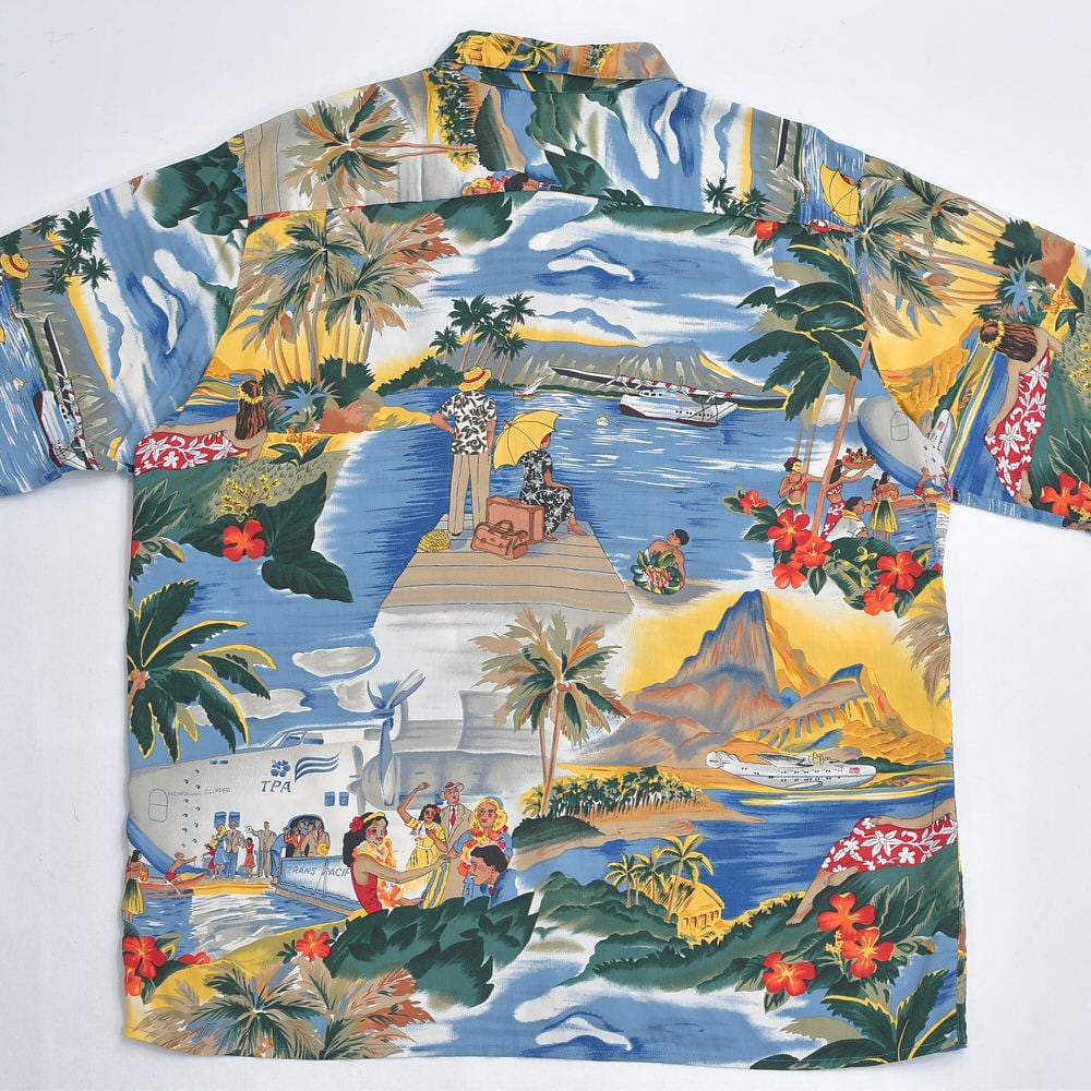 Dead Stock 90s Reyn Spooner レインスプーナー 40sモチーフ 総柄