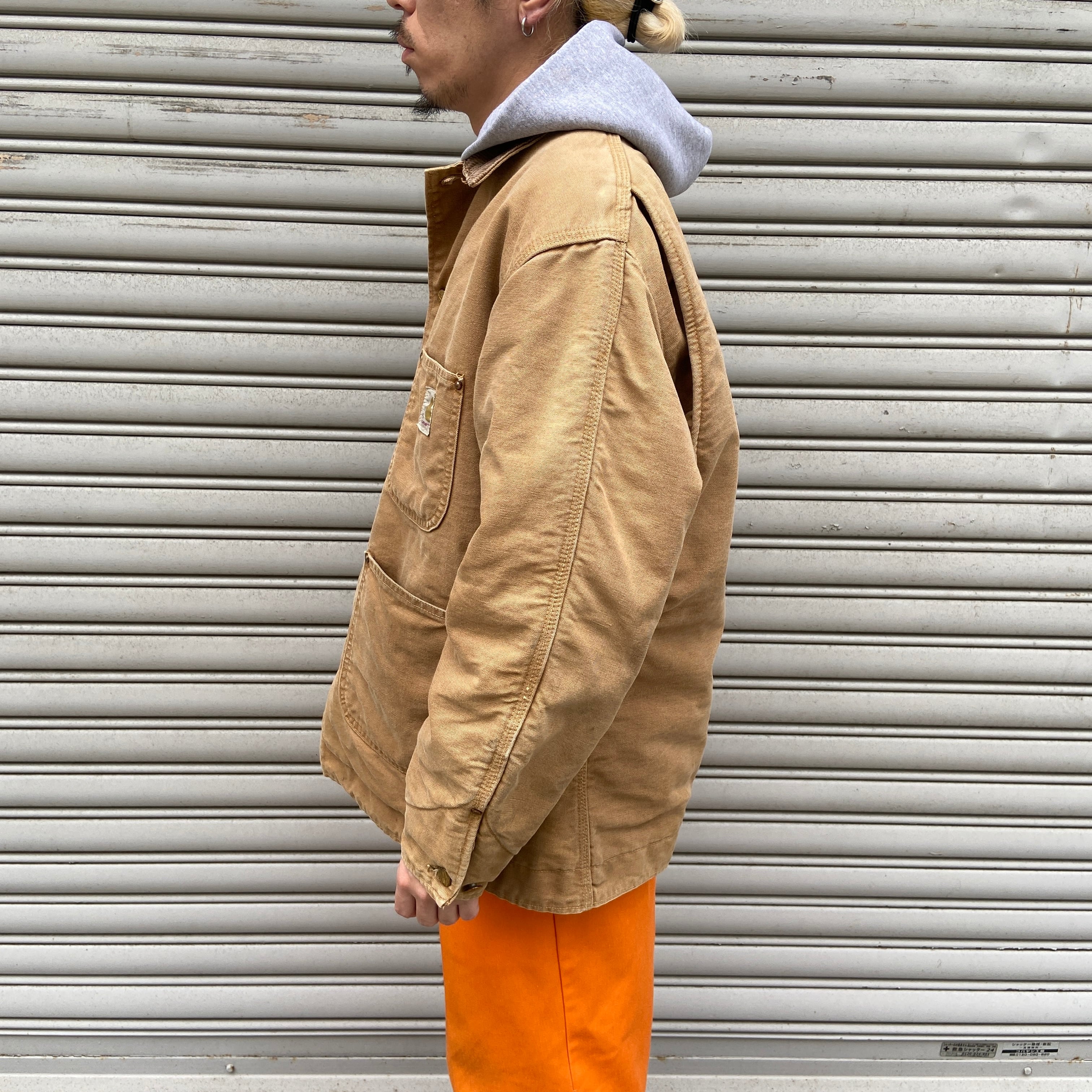 Carhartt 60s 70s ミシガンチョアコート サイズ44 デカCボタン | 古着