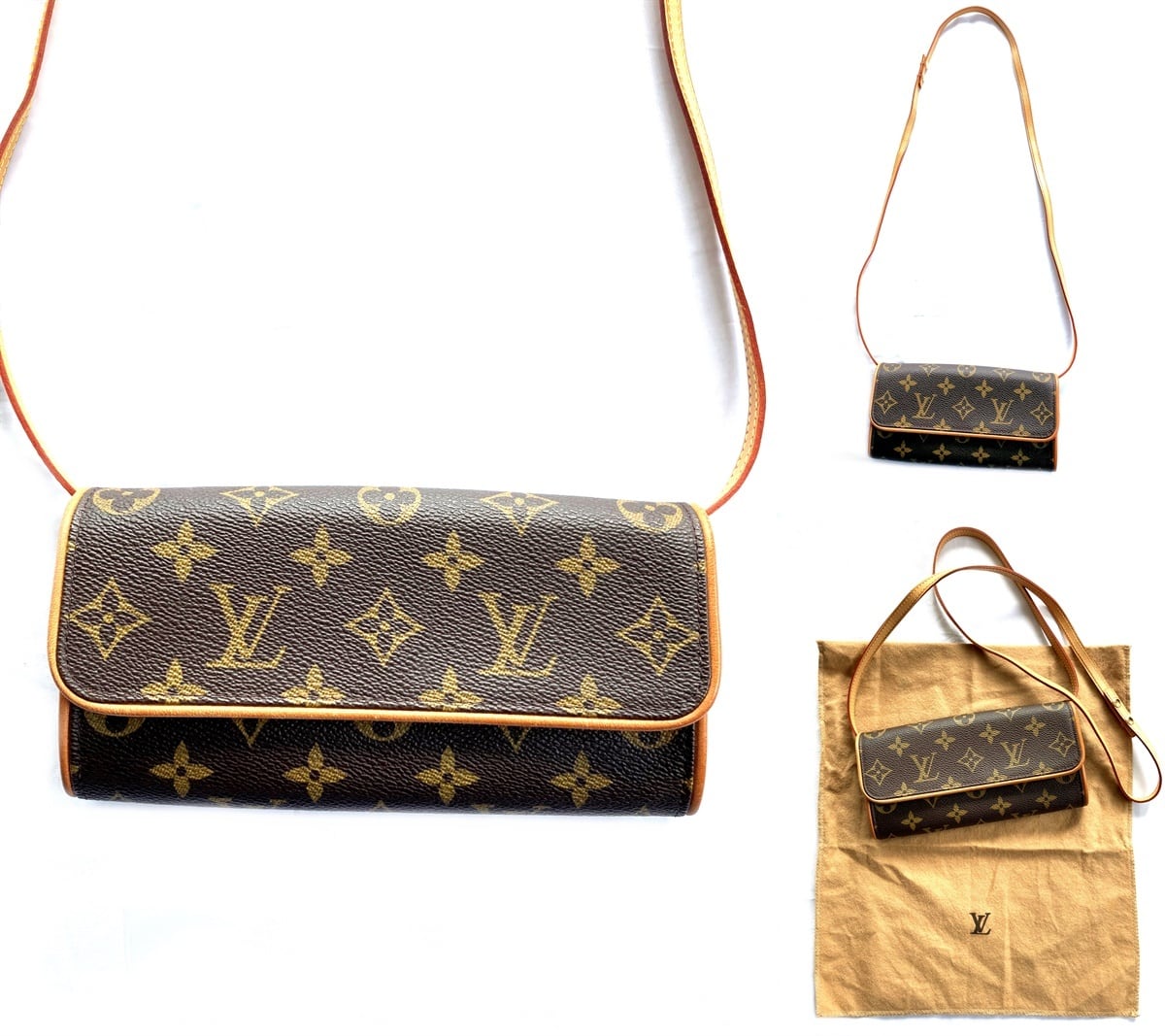 レア　ルイヴィトン LOUIS VUITTON  ポシェットツイン　PMルイヴィトン