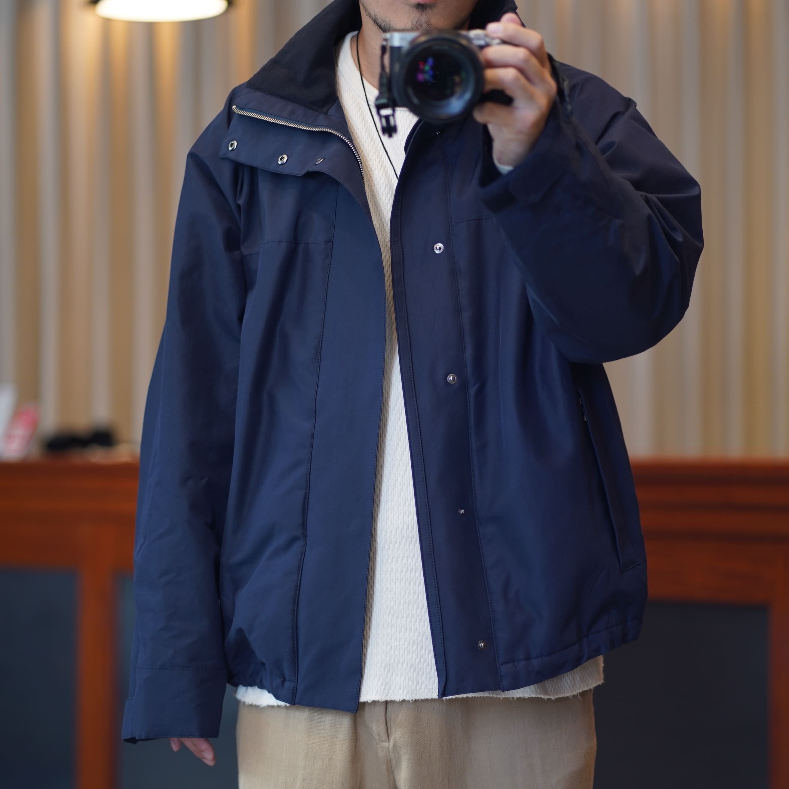 Maatee\u0026Sons, Military Blouson, Navy