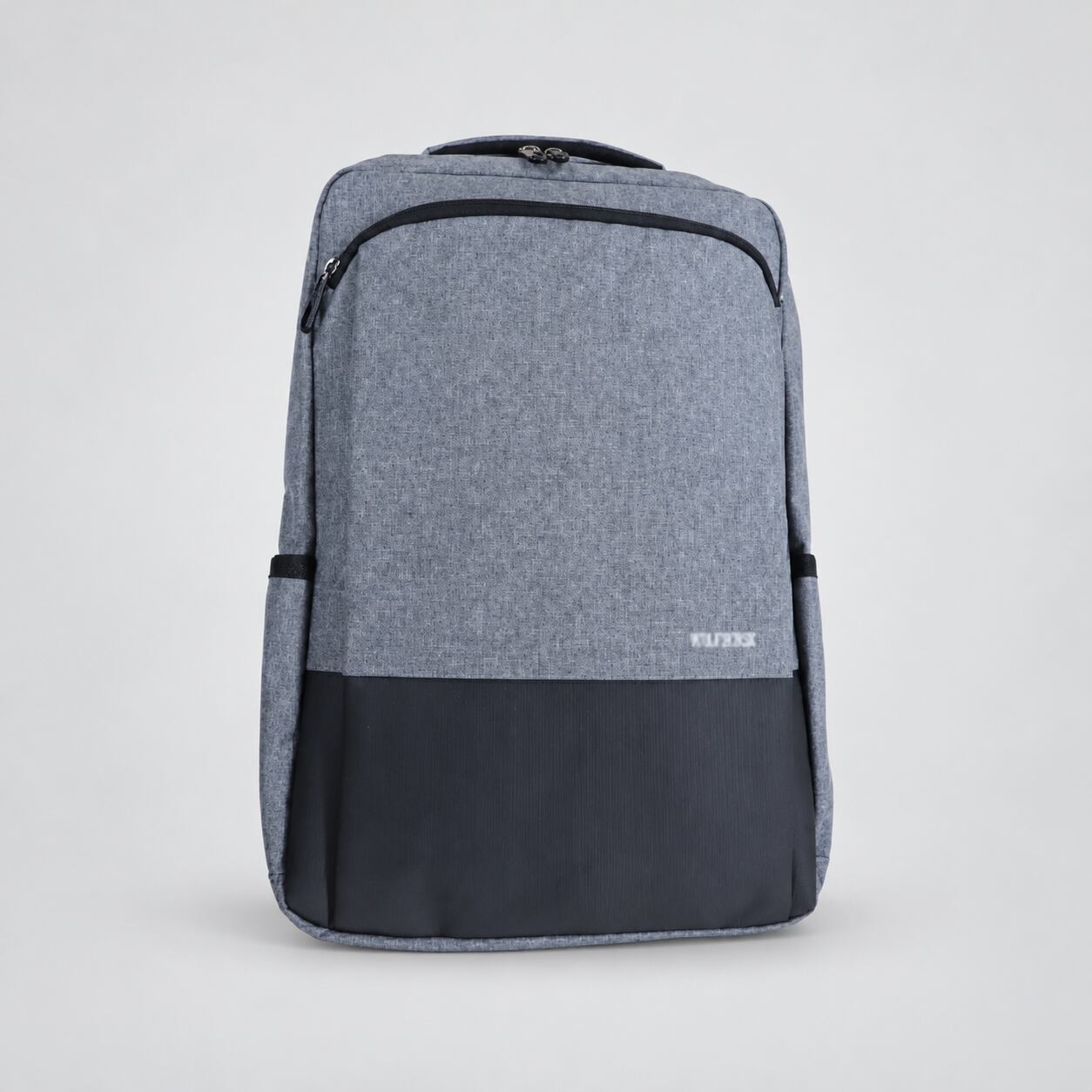 マルチビジネスリュック グレー 15.6インチPC収納可 USB ヘッドフォンポート付き 16L軽量設計 防水 ビジネス カジュアル