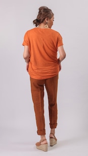 HARTFORD(Vネック無地Tシャツ)