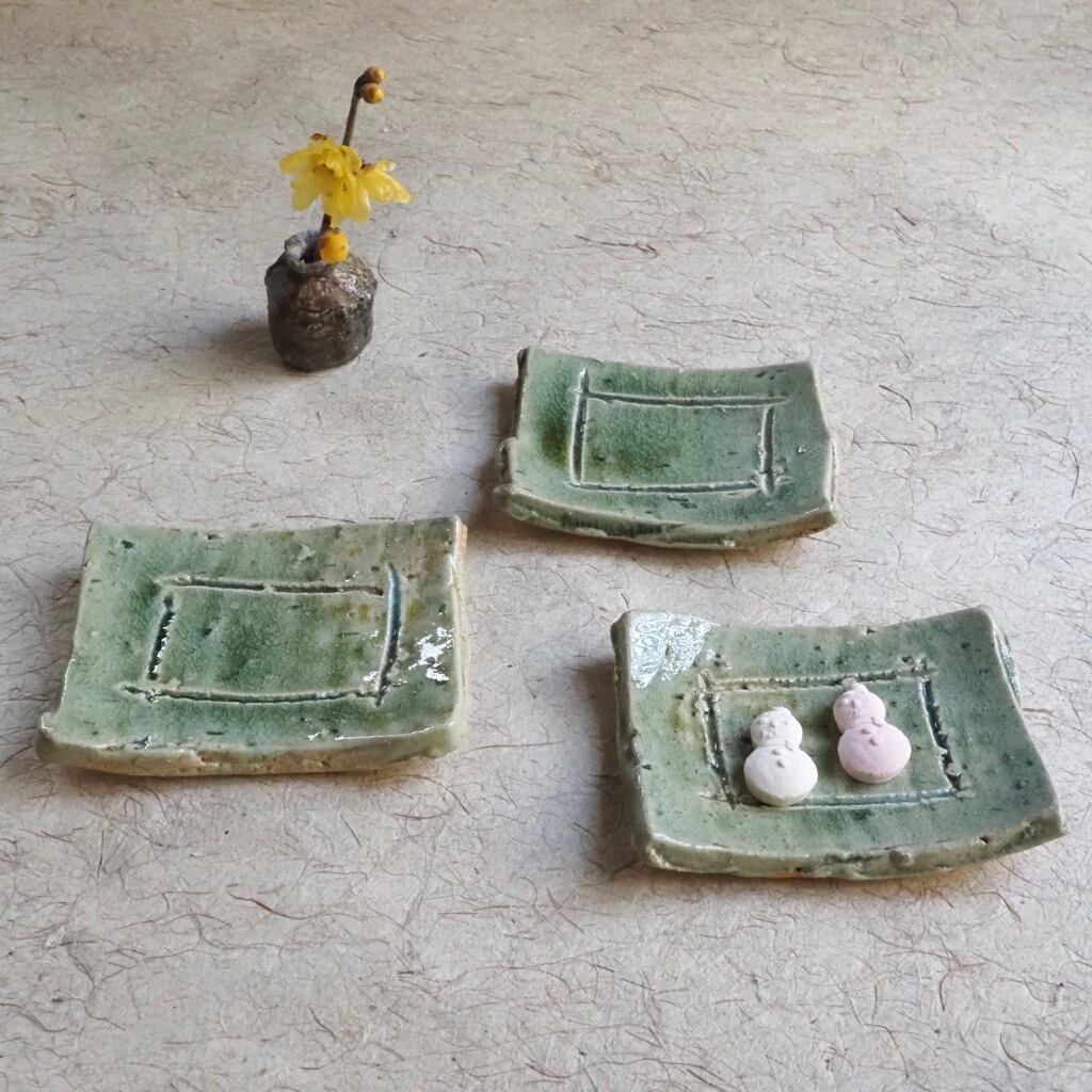 藤本 秀/角小皿