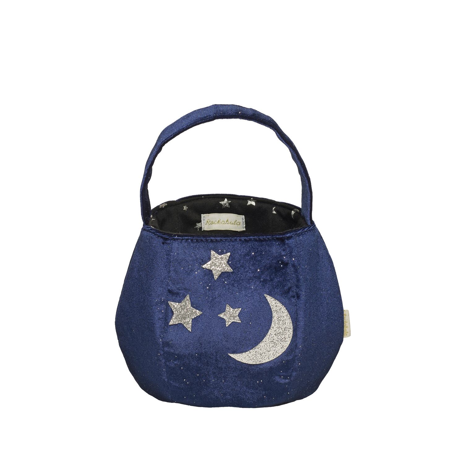HAL453:Velvet Twilight Cauldron Bag-NAVY