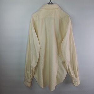 日本製　バーニーズニューヨーク　コーデュロイ　BDシャツ　長袖　無地　M