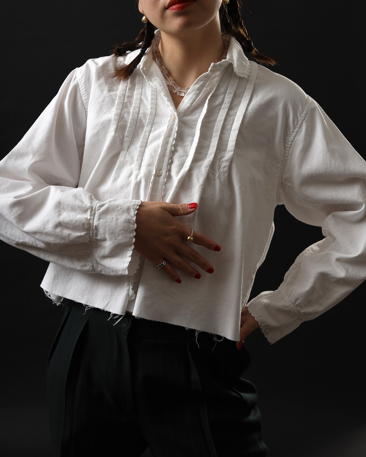 1900-1930's Antique / Lace Blouse - 47