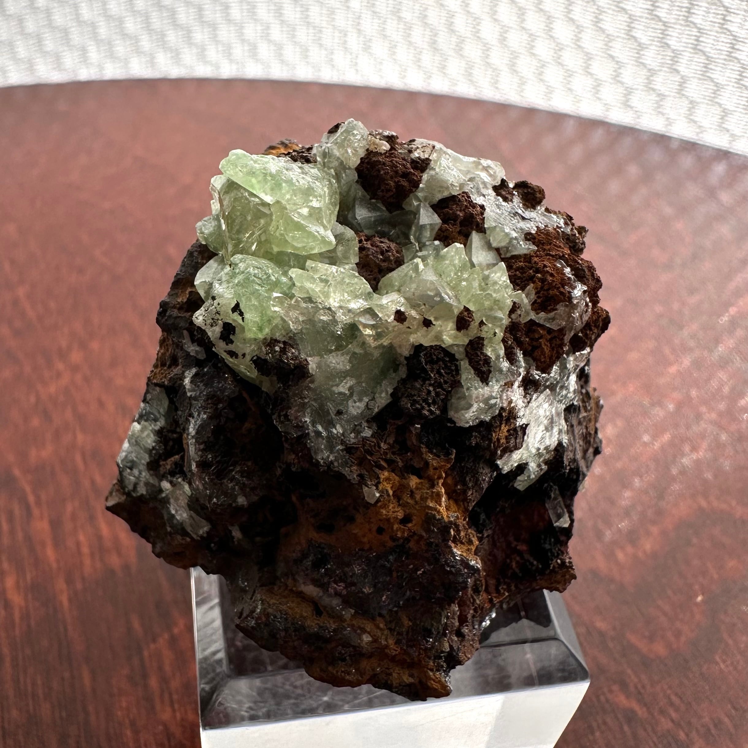 グリーンアングレサイト【Anglesite】イタリア産 | PEANUTS MINERALS