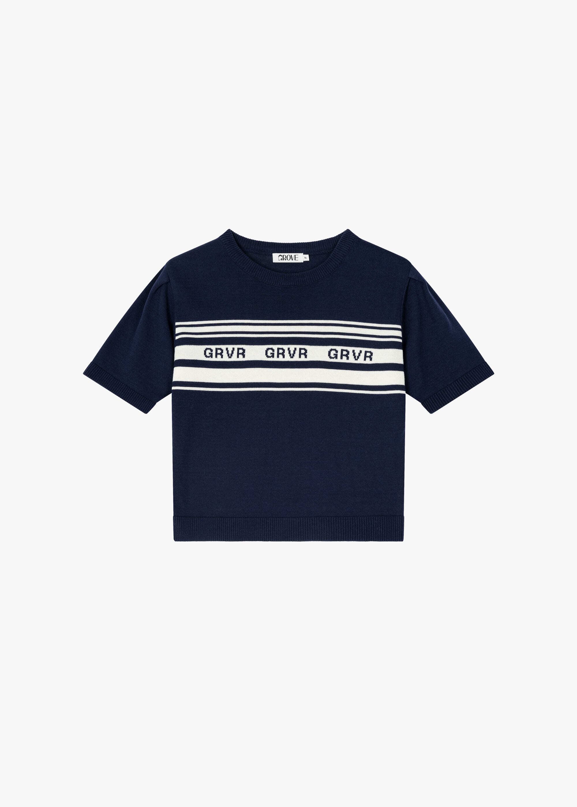 GROVE SEOUL 韓国　ニット　GRVR GROVE] GRVR SS KNIT [4COLOR] 正規品 韓国ブランド 韓国ファッション