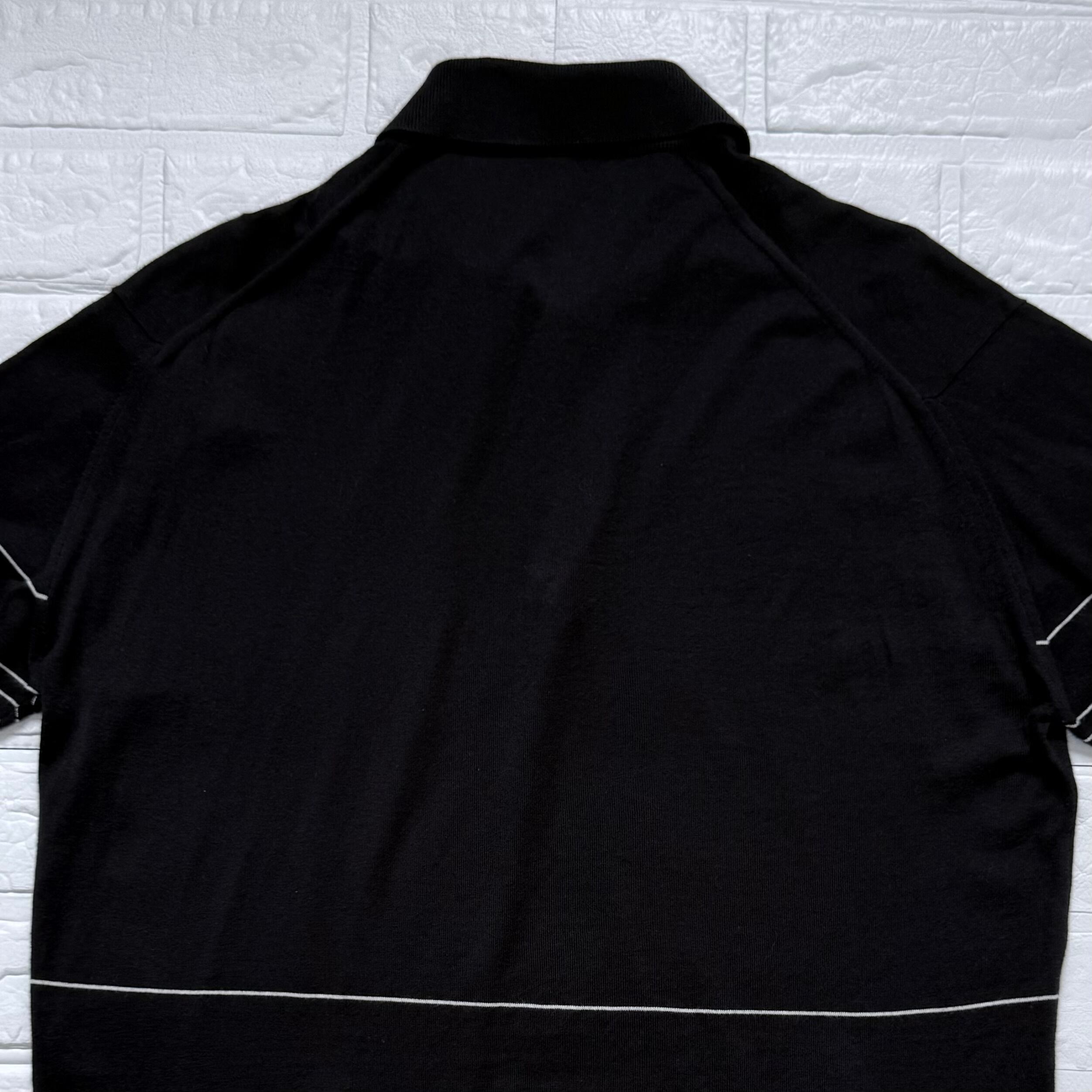 JOHN SMEDLEY 旧タグ シーアイランドコットン パネルボーダー 半袖