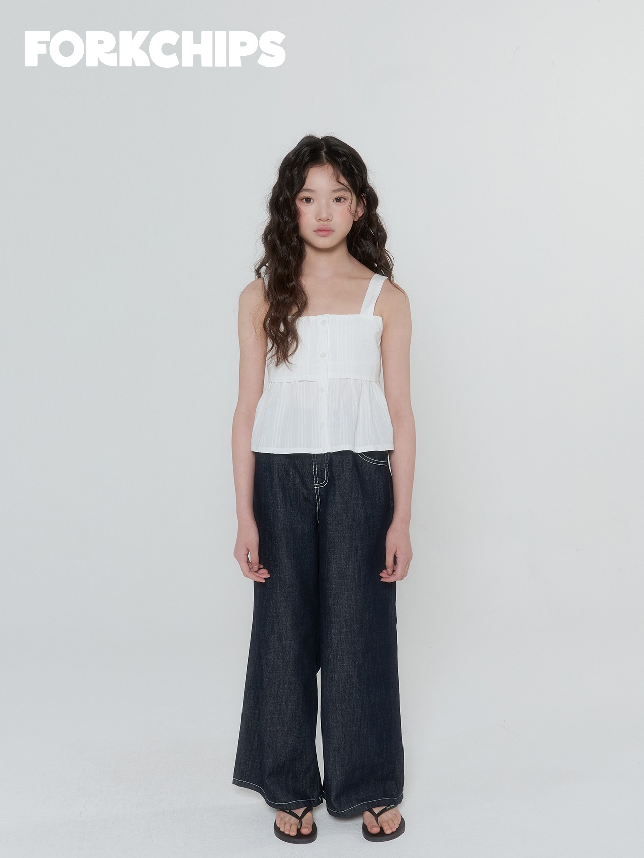 [FORKCHIPS] 돌체나시블라우스 (JS/JM/JL/JXL) / [포크칩스] 돌체나시블라우스 (JS/JM/JL/JXL)