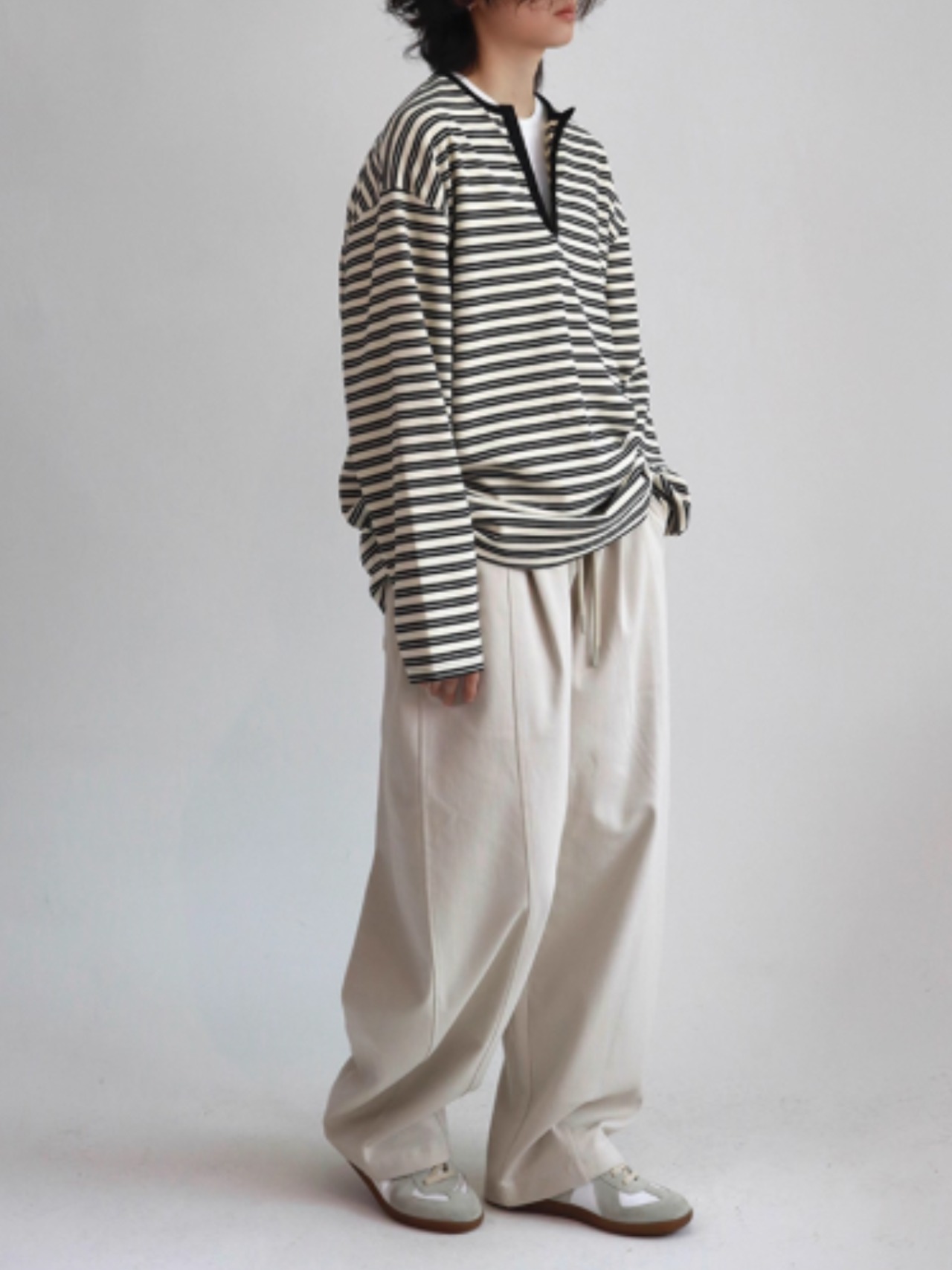 ヘンリーネックボーダーロングスリーブ  　TB1510・画像8