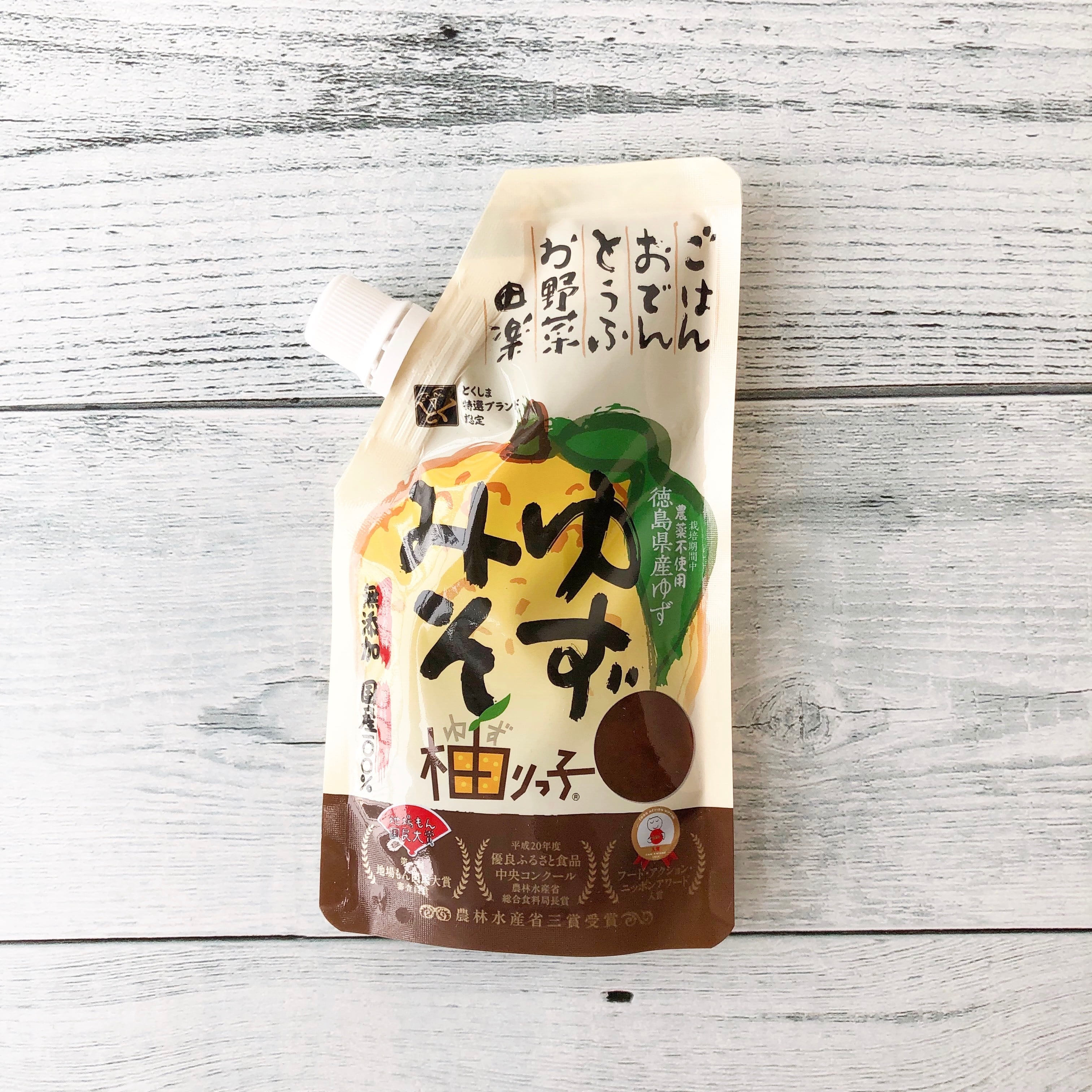 徳島県産ゆず》柚子味噌(チューブ)　KONDO-SYOTEN(近藤商店)