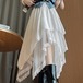 2色／レースイレヘムティアードスカート ・78849
