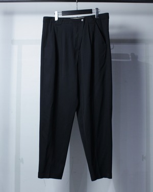 【Caka BLACK】“MARITHÉ + FRANÇOIS GIRBAUD” Vintage Rayon Slacks Pants