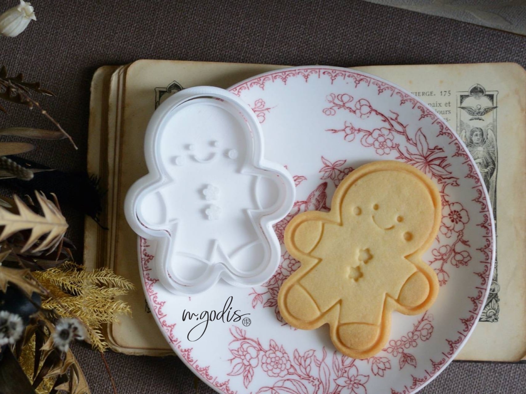 クッキー　オーダー品 和柄入り手書きメッセージオーダークッキー