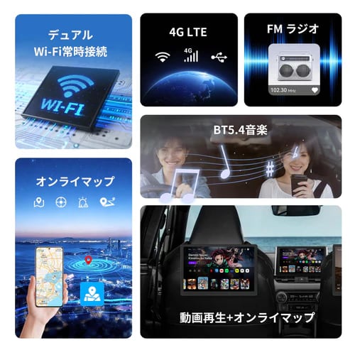 VSTO1 トヨタ RAV4（2019〜2025年式）専用設計 10インチ Android15