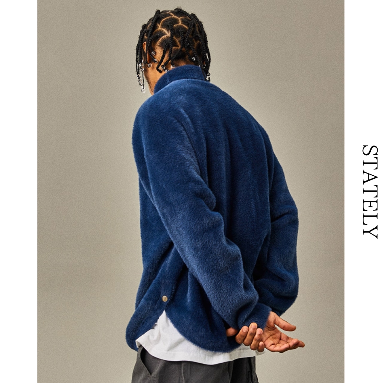 Fuzzy Mock Neck プルオーバー/2color_T159・画像8