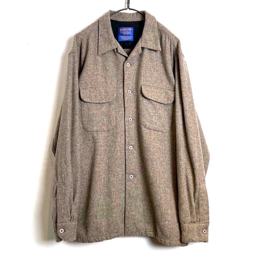 PENDLETON] Vintage Loop Collar Wool Shirt [1990s-] Vintage Loop