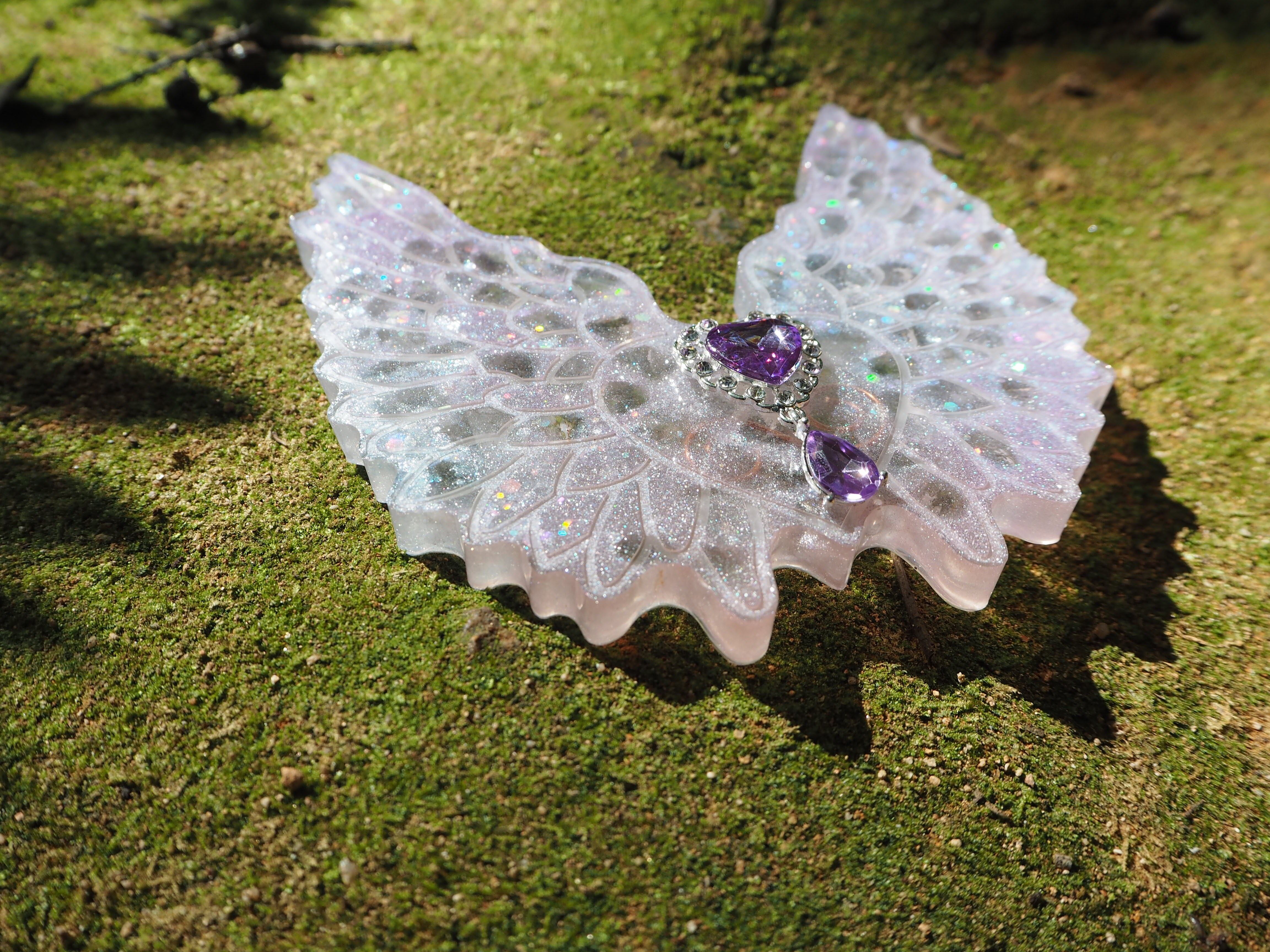 友美様専用 限定1個：月の女神プレートオルゴナイト（星付き