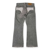 G-STAR ジースター ボタンフライ デニムパンツ W34 /グレー系/メンズ