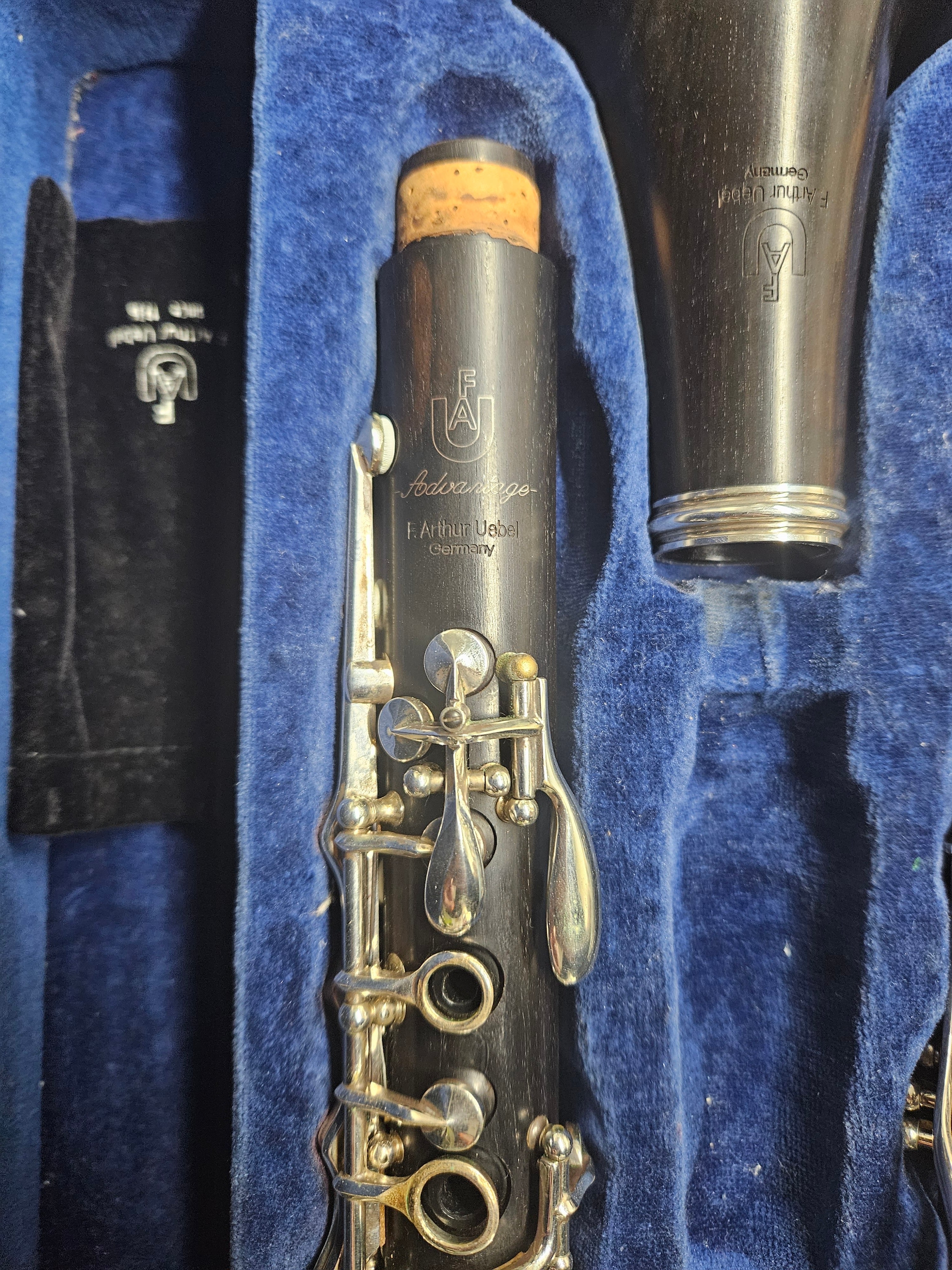値下げ【中古】F.A ユーベル B♭クラリネット アドバンテージL