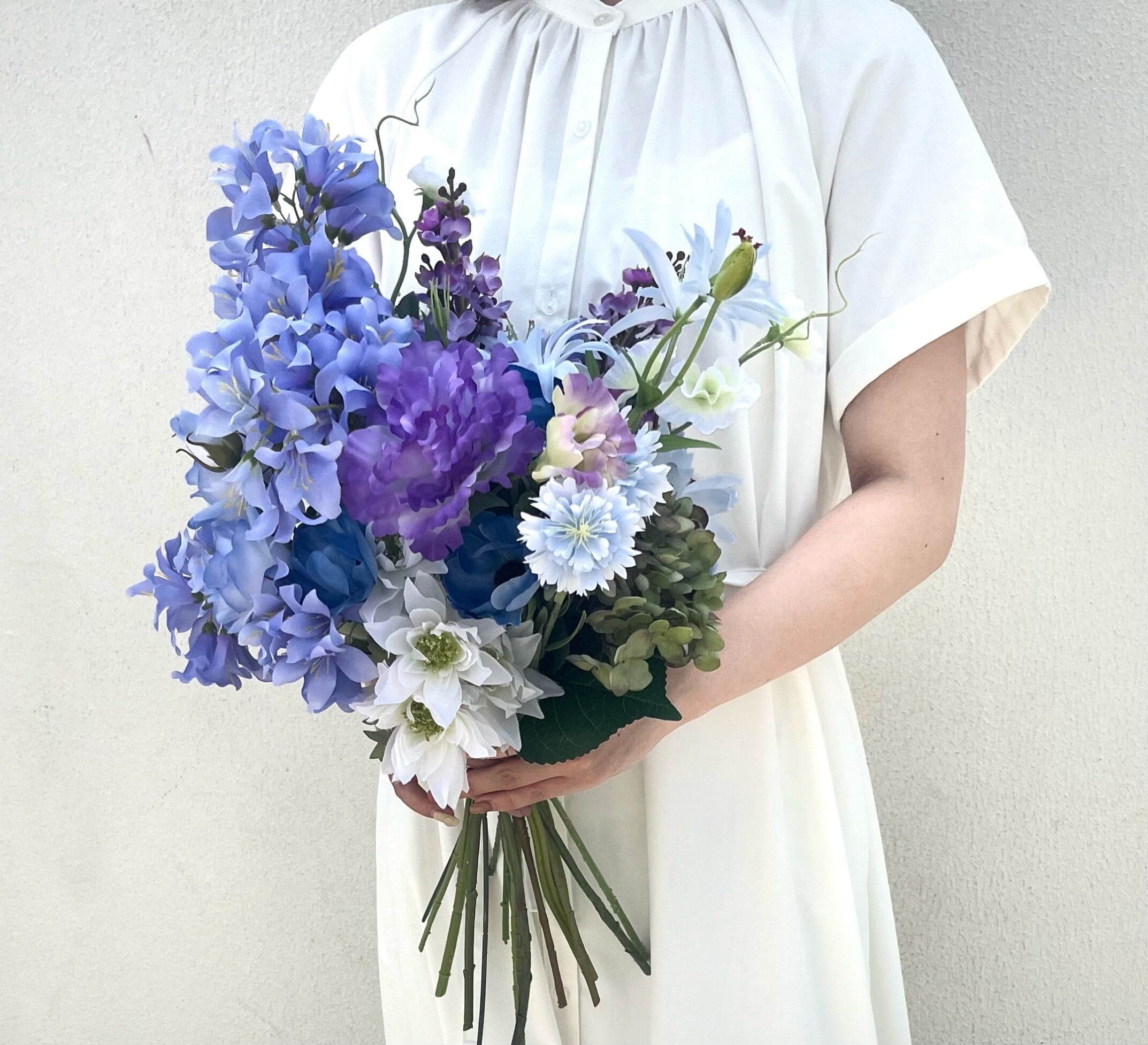 ウェディングブーケ・ブートニアセット ウェディングブーケ 通販 ブートニア セット ブーケ 造花