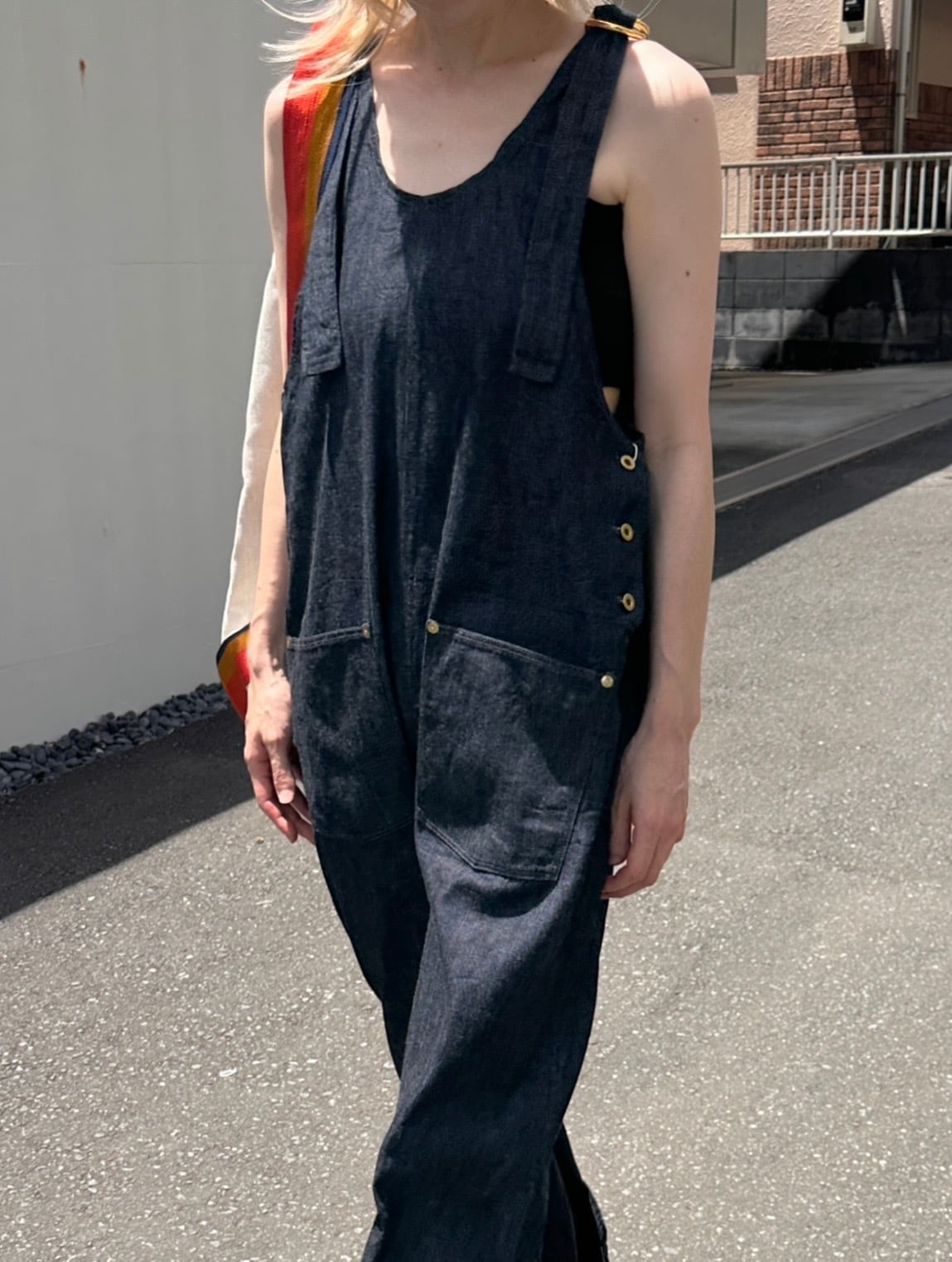 pelleq [DENIM DUNGAREES]