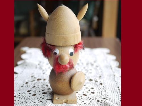 バイキング　NOGGINS ノギンス デンマークビンテージ木製人形