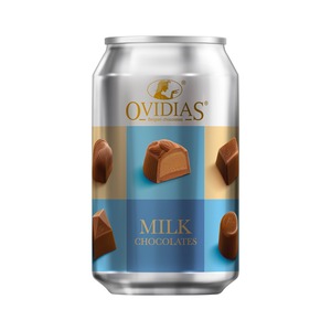 【OVIDIAS】オヴィディアス ミルクチョコレート缶 ベルギー産