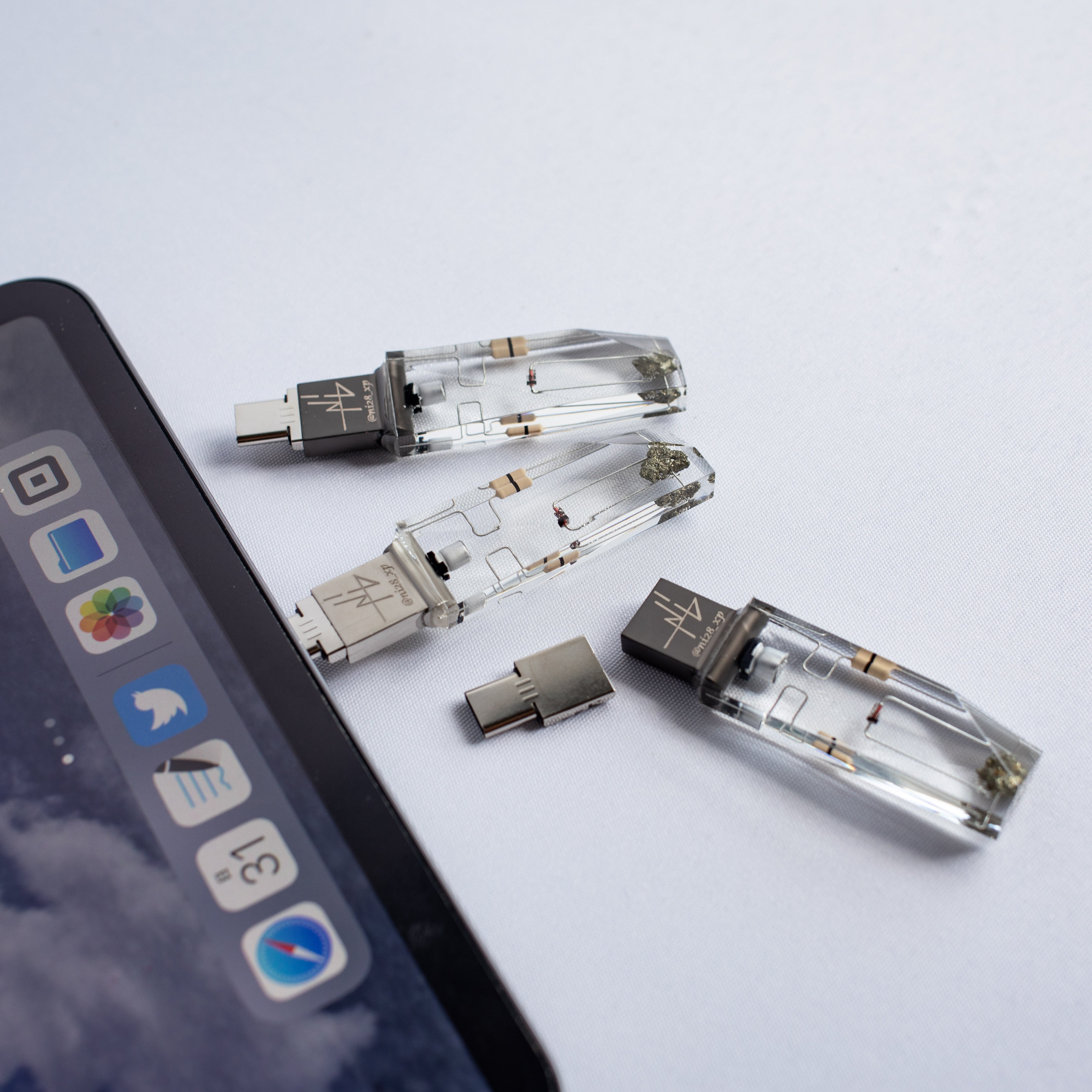 専用　ソフトのみ 鉱石メモリ(64GB) ore USB memory stick 「鉱石」に記録する謎のUSB
